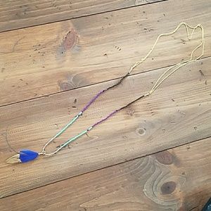 Boho Feather Necklace